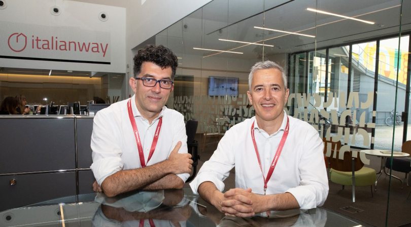 Da sinistra Marco Celani, AD Italianway, e Davide Scarantino, Founder e Presidente Italianway